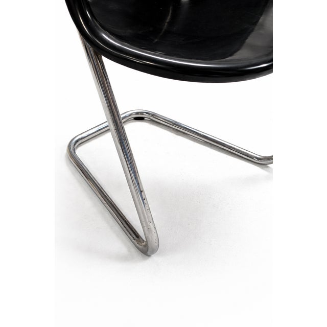 Black Model 419 Chairs by Yrjo Kukkapuro for Haimi, 1964, Set of 6 For Sale - Image 8 of 11