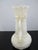 Late 20th Century Belleek Double Dolphin Handle Luster Spill Vase 1965-1980 Green 6th Mark For Sale - Image 5 of 11