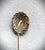 Antique European Victorian 9k Gold Sepia Photo Portrait Stickpin For Sale - Image 4 of 13