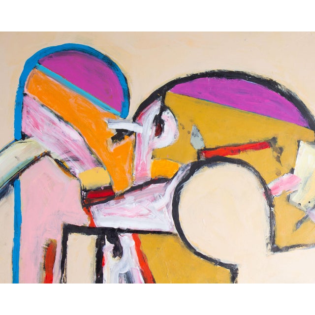 Abstract Acrylic Painting by James L. Bruch For Sale In Indianapolis - Image 6 of 8