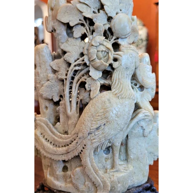 Presenting a lovely 20c medium Chinese soapstone carving. Made in China in the early 20th century circa 1930. This is a...