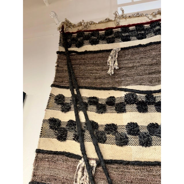 1970’s Vintage Wool Weaving For Sale - Image 14 of 17