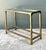Vintage Brass Console Table After Mastercraft For Sale - Image 9 of 12