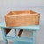 1950s Vintage Nightstand Painted Pale Blue For Sale - Image 9 of 12