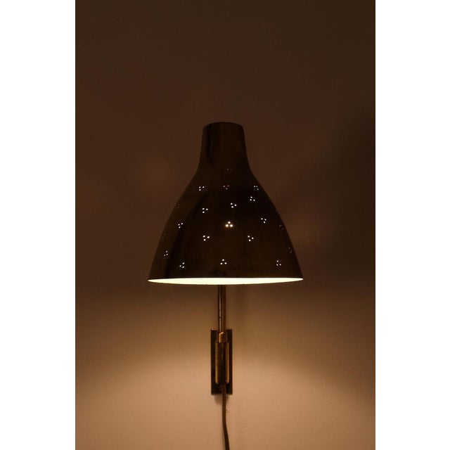 Vintage Wall Lamp by Lisa Johansson-Papé for Orno, 1950s For Sale - Image 6 of 7