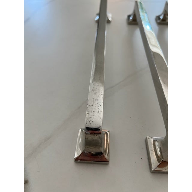 8 Katonah Hardware appliance pulls-minor nicks throughout as seen in photos, some tarnishing also seen in photos. Pulls...