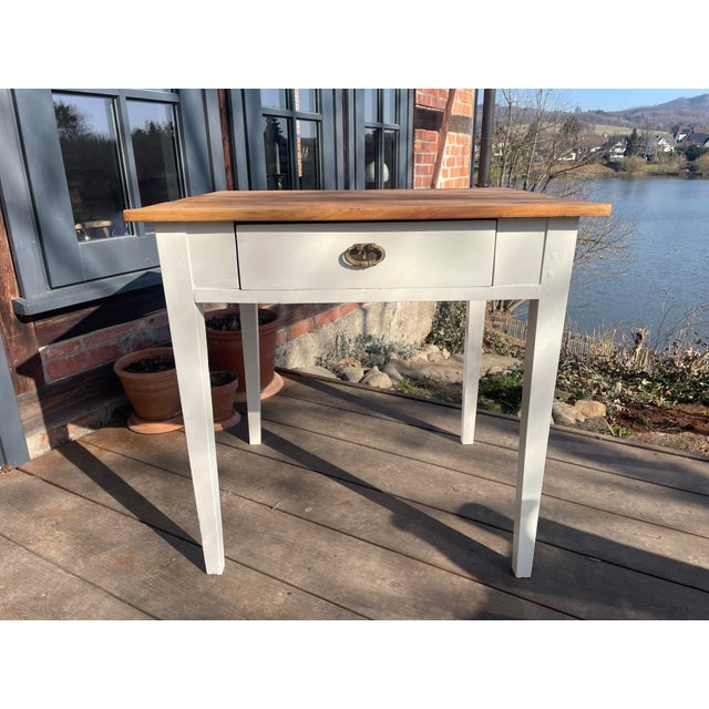 Antique Table in Fir, 1890s For Sale - Image 10 of 18