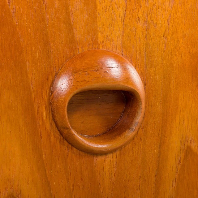 Mid-Century Danish Teak Nightstands, 1950s, Set of 2 For Sale - Image 11 of 14