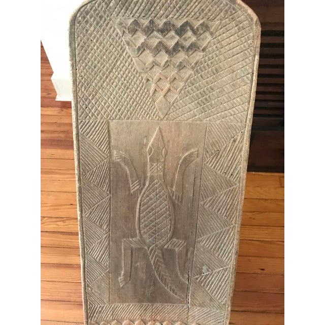 Antique African “Palaver” Birthing Chair Chairish