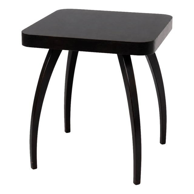 Mid-Century Walnut H-259 Spider Side Table by Jindřich Halabala for Up Závody, Czech Republic, 1930s For Sale