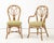 Brown McGuire San Francisco Rattan With Rawhide Dining Chairs Set of 8 For Sale - Image 8 of 18
