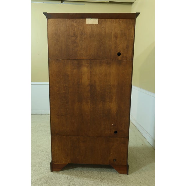 Henkel Harris 6 Door Mahogany Tv Cabinet For Sale - Image 9 of 11
