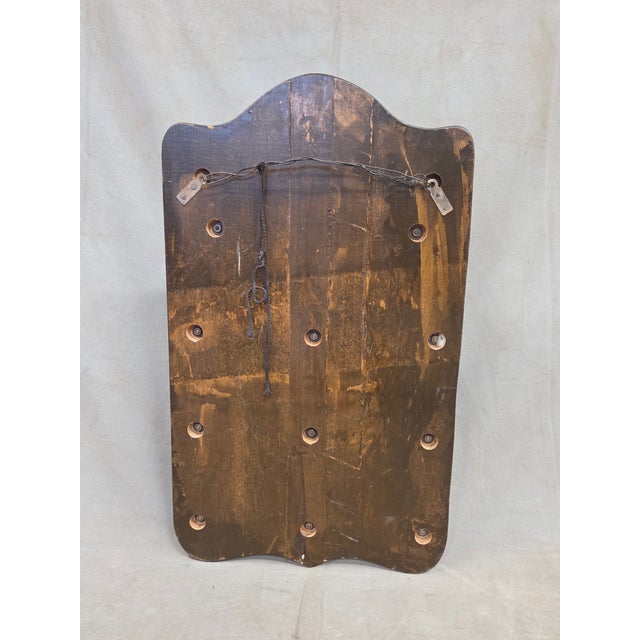 Antique Dutch Wall Mounted Organizational Rack for Newspapers/Magazines For Sale - Image 9 of 10