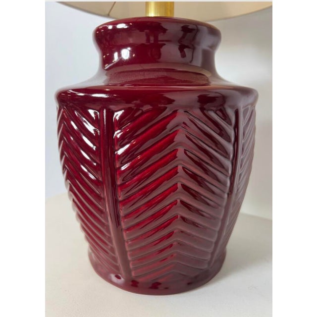 Ceramic Table Lamps by Tomasso Barbi, 1970s, Set of 2, in Flawless conditions. Designed 1970 to 1979 This piece has an...