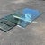 Glass Lucite and Glass Coffee Table For Sale - Image 7 of 12