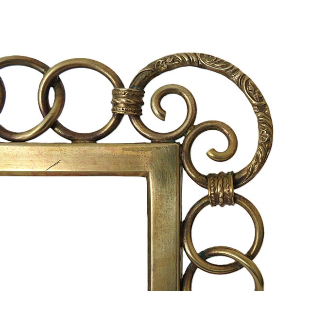 FREE SHIPPING ANYWHERE IN THE CONTINENTAL US! This is an antique Victorian brass photo frame. English. Late 19th century....