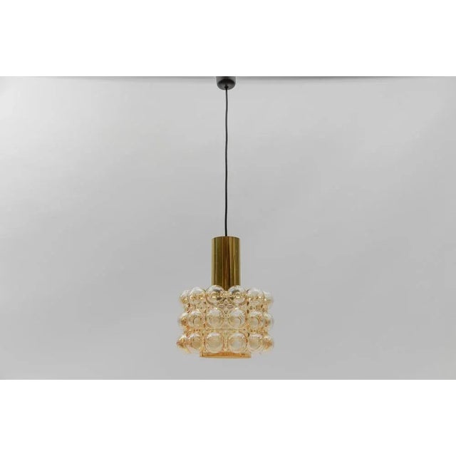 Mid-Century Modern Large Bubble Ceiling Lamp by Helena Tynell for Limburg, 1960s For Sale - Image 3 of 10