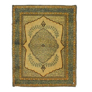 Antique Tabriz Rug 2'10'' x 3'6'' For Sale