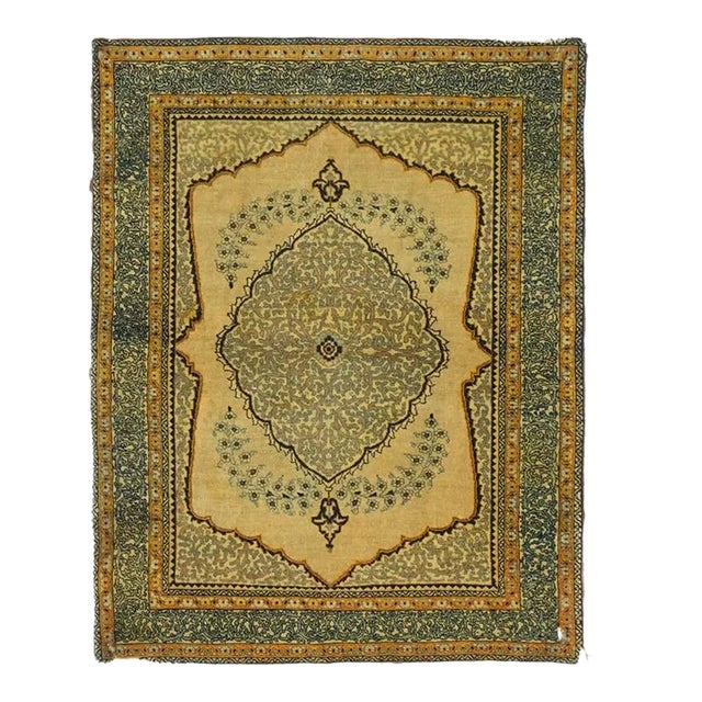 Antique Tabriz Rug 2'10'' x 3'6'' For Sale
