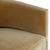 2020s Caramel Velvet U Back Arm Chair For Sale - Image 5 of 5