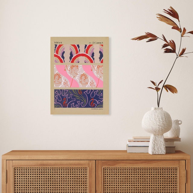 Lithograph circa 1922. Measures 11.5" x 15.25" overall. Great condition! Sold unframed.