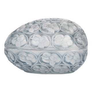 Poussins Box by René Lalique, 1929 For Sale