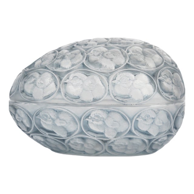 Poussins Box by René Lalique, 1929 For Sale