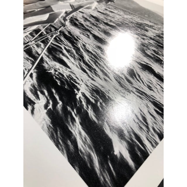 "Winnie on Deck, Cannes 1975" Vintage Silver Gelatin Print by Helmut Newton For Sale - Image 4 of 6
