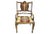 Antique Swedish Mahogany Armchair For Sale