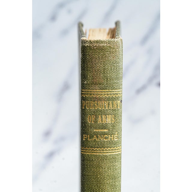 Victorian The Pursuivant of Arms English Heraldry Coat of Arms Reference Armorial Antique Victorian Book For Sale - Image 3 of 11
