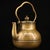 Brass Teapot With Calligraphy and Gem Accents For Sale In Los Angeles - Image 6 of 9