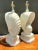 Vintage Plaster Shell Form Table Lamps - Pair For Sale In West Palm - Image 6 of 12