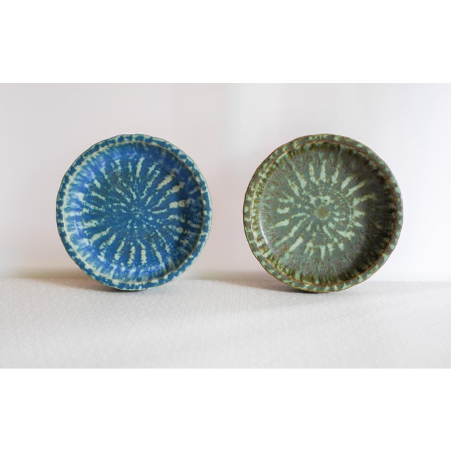Scandinavian Art Pottery Birka Bowls by Gunnar Nylund for Rörstrand, 1960s, Set of 2 For Sale - Image 18 of 18
