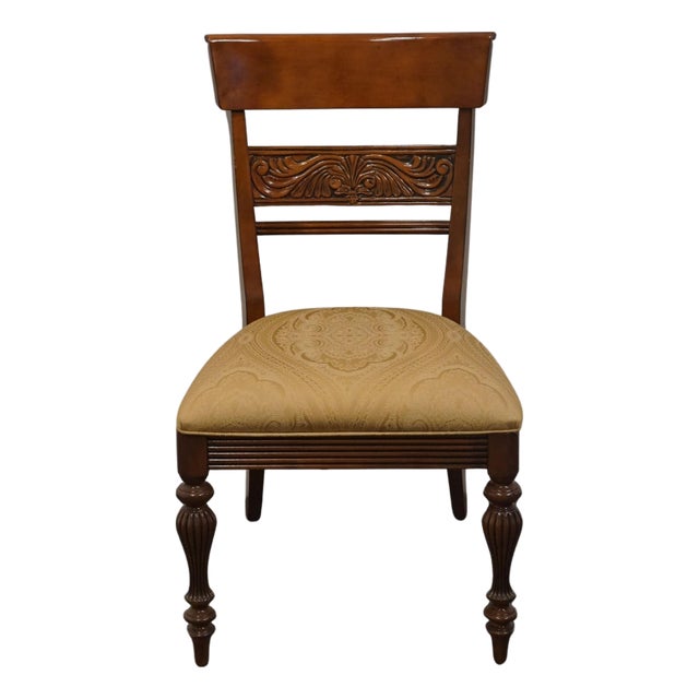 Ethan Allen British Classics Collection Early American Traditional Dining Side Chair 29-6500 For Sale