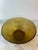 Glass Vintage Arcopal France “Volcan” Frosted Amber Opaline Art Glass Bowl For Sale - Image 7 of 12