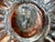 Antique Turkish Hamam Tasi Tinned Copper Bath Bowl Hand Hammered 6.75" For Sale - Image 6 of 10
