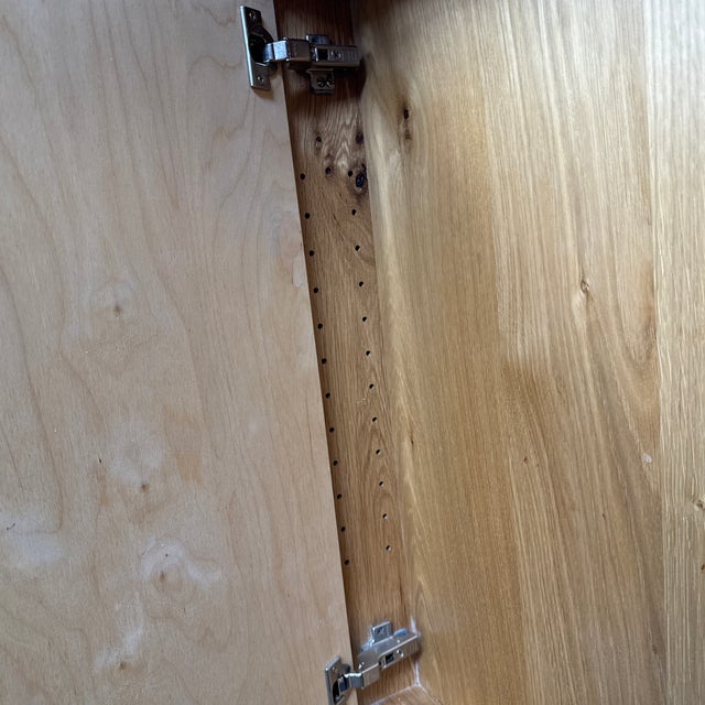 Bespoke Wood + Mirror Wall Cabinet For Sale - Image 12 of 12