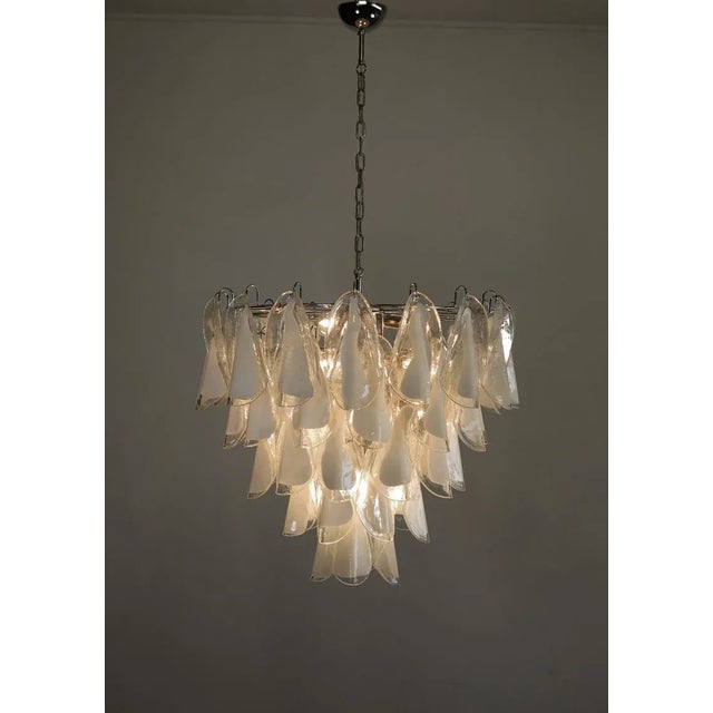 Vintage Italian Murano Chandelier, 1990 For Sale - Image 11 of 13