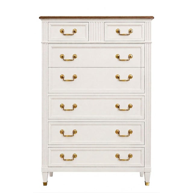 French Provincial 1970s Custom Refinished Kindel Grand Rapids French Directoire 14-Drawer Bedroom Suite (2-Piece Set) For Sale - Image 3 of 12