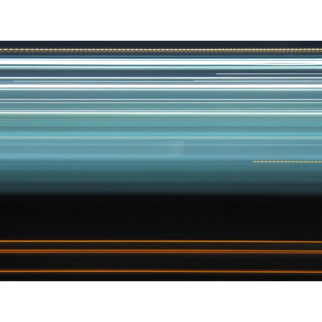 This large 40" x 30" abstract photographic print is by designer/artist/photographer Joseph Fountain, and was made in 2015....