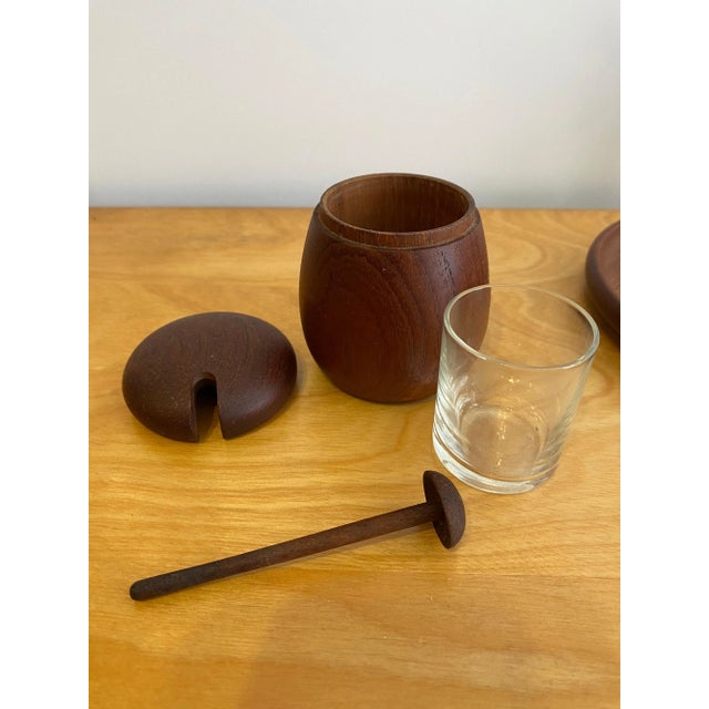 1960s Kay Bojesen Teak Condiment Set - 3 Pieces For Sale - Image 5 of 9