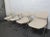 American Seating Company Mid 20th Century Set of Four White 'Acton Stacker' Chairs by American Seating For Sale - Image 4 of 11