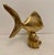 1970s 1970s Brass Tropical Fish Sculpture on Stand, Hollywood Regency Style For Sale - Image 5 of 12