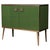 Green Glass Bar Cabinet with Brass Frame from Justfurnituress SRL For Sale - Image 15 of 15