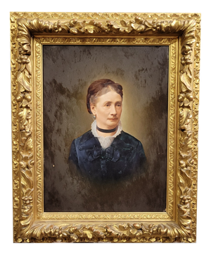 Jules-Émile Saintin, Notable Woman, 1850, Oil Painting, Framed