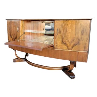 1950s Cocktail Cabinet Credenza Dry Bar by Beautility For Sale