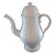 Large 1820's English Salt Glaze Pottery Coffee Pot For Sale