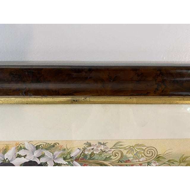 Yellow Antique Lithograph "Sir Roger De Coverley" English Dance For Sale - Image 8 of 11