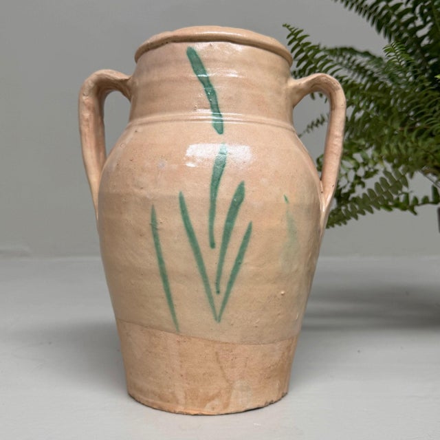 Ceramic Antique Terracotta Jar with Tree of Life, 1890s For Sale - Image 7 of 11