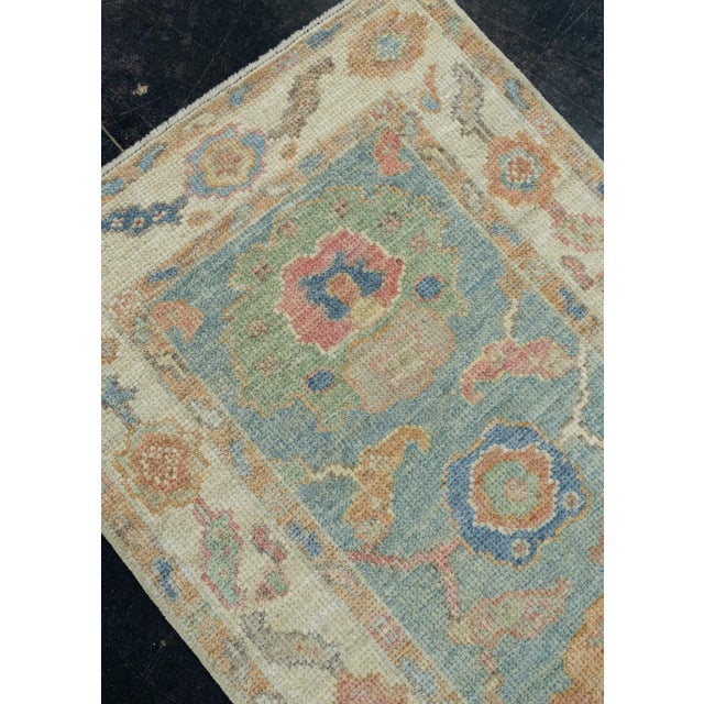 Early 21st Century Turkish Oushak Runner Rug 2'3" x 5'8" #17258 For Sale - Image 5 of 8